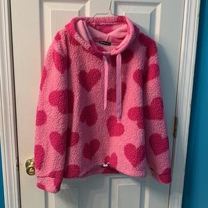 End of story fleece for Valentine’s Day soft warm comfortable